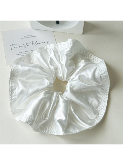 Gifty - Simple Solid Color Satin Style Scrunchie