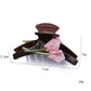 Beau - Fashion Lily Pattern Acetate Hair Clip