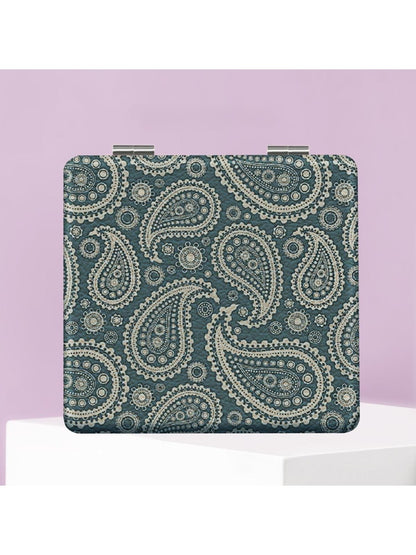 Mirroray - Vintage Patterned Square Compact Mirror
