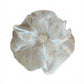 Gifty - Sheer Polka Dot Mesh Look Polyester Scrunchie