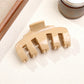 Beau - Soft Feel Arched Plastic Hair Styling Claw Clip