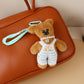 Keypus - Polyester Plush Bear Hanging Bag Charm Keychain