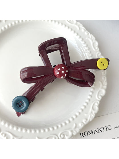 Beau - Charming Bow Shaped Hair Claw Clip