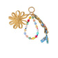 Keypus - Boho Floral Bag Charm Keychain