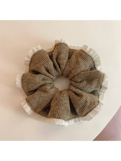 Gifty - Chunky Scrunchies Knit Hair Ties