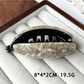 Beau - Curved Tortoiseshell Pattern Acetate Banana Clip