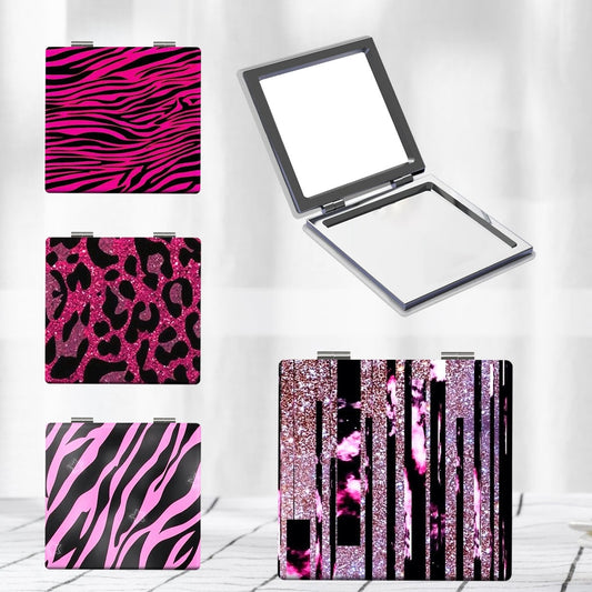 Mirroray - Rectangle Foldable Y2K Style Compact Mirror