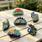 Beau - Decorative Peacock Style Acetate Claw Clip