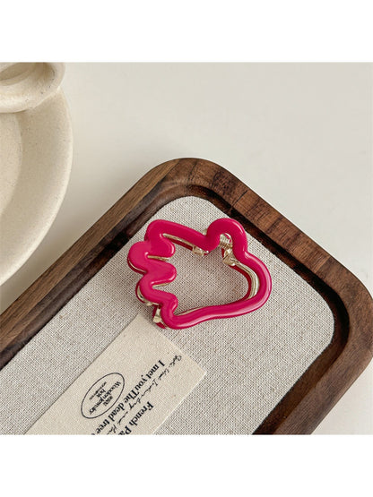 Beau - Simple Hand Silhouette Acetate Claw Clip