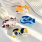 Beau - Cartoon Sleeping Cat Shaped Claw Clip
