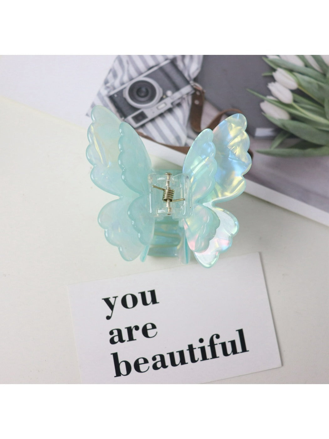 Beau - Double Layer Sweet Butterfly Clip