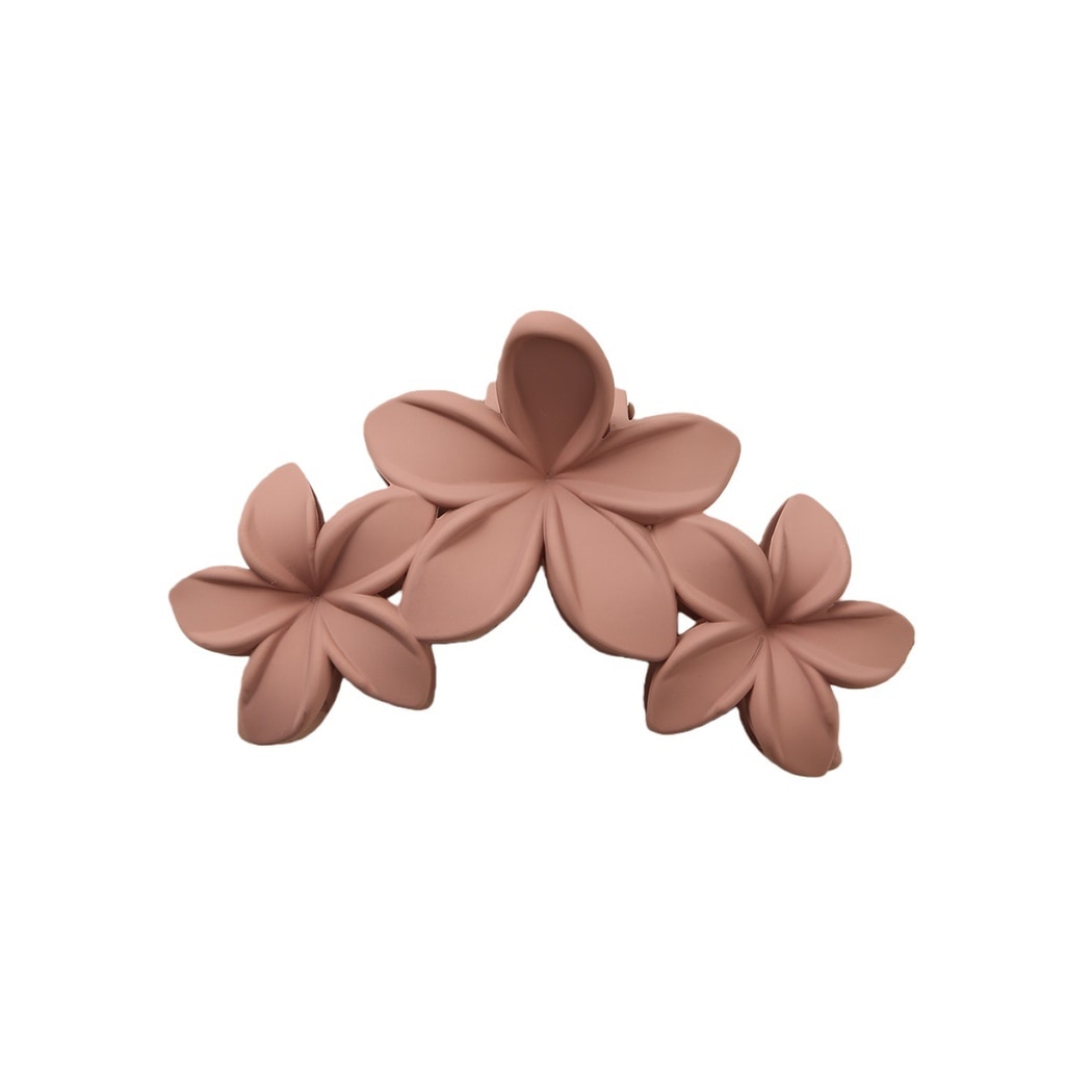 Beau - Petal Design Matte Back Hair Styling Claw Clip