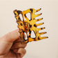 Beau - French Style Tortoiseshell Texture Claw Clip