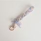 Keypus - Cute Plush Bow Lanyard Keychain Soft