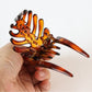 Beau - Simple Plastic Leaf Shape Hair Clip