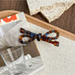 Beau - Vintage Geometric Bow Claw Clip