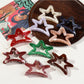 Beau - Christmas Star Shaped Jelly Hair Clips