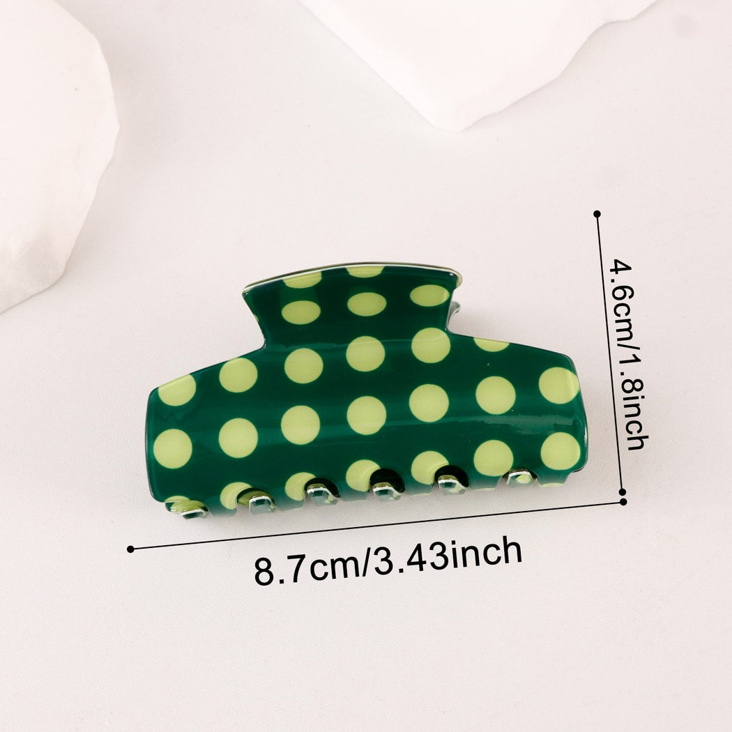 Beau - Simple Sweet Polka Dot Claw Clip