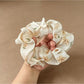 Gifty - Floral Butterfly Bow Polyester Scrunchie