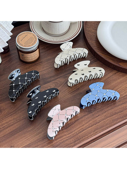 Beau - Fashionable Dotted Line Hair Claw Clip