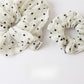 Gifty - Simple Star Design Gathered Polyester Scrunchie