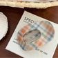 Beau - Retro Printed Oval PVC Claw Hair Clip