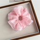 Gifty - Polyester Contrast Trim Oversized Scrunchie