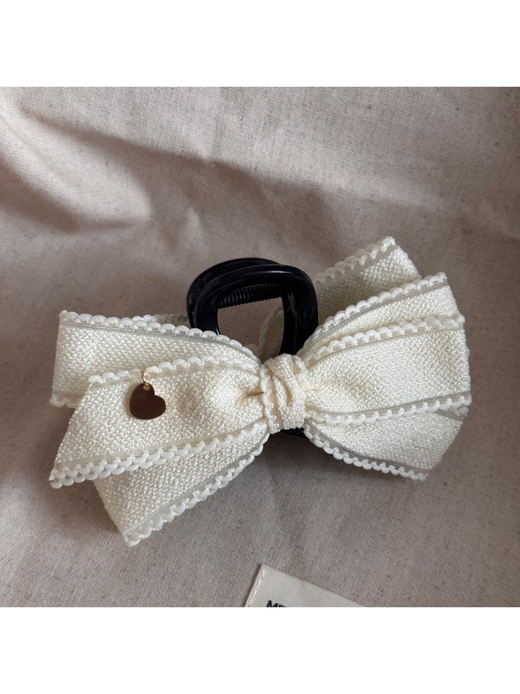 Beau - Sweet Bow Back Hair Styling Hair Clip