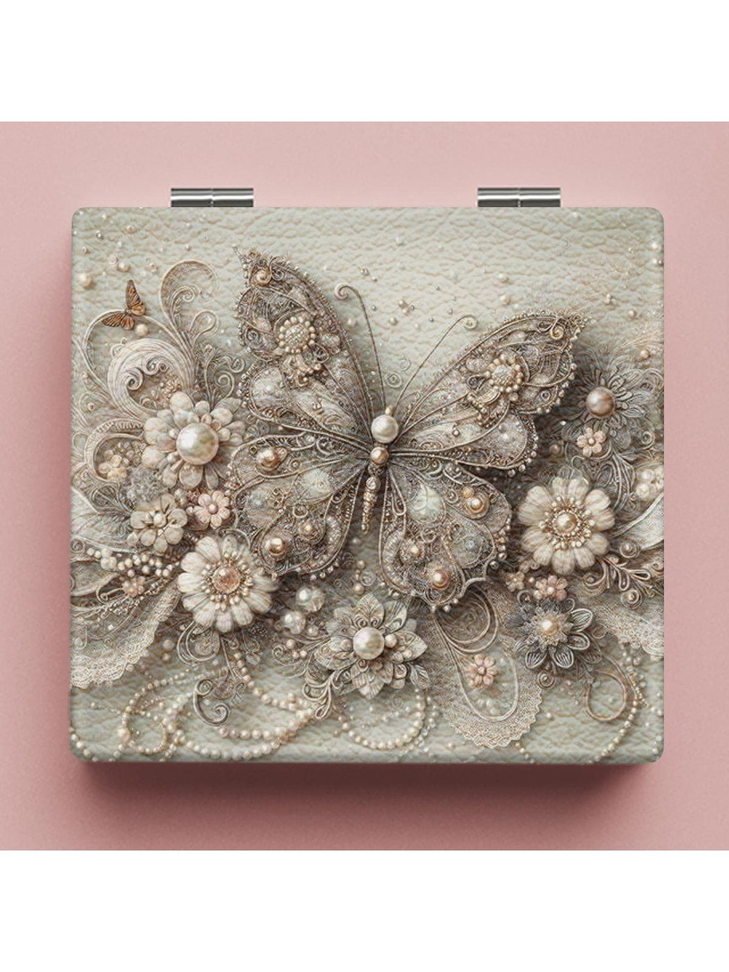 Mirroray - Butterfly Print Foldable Compact Mirror