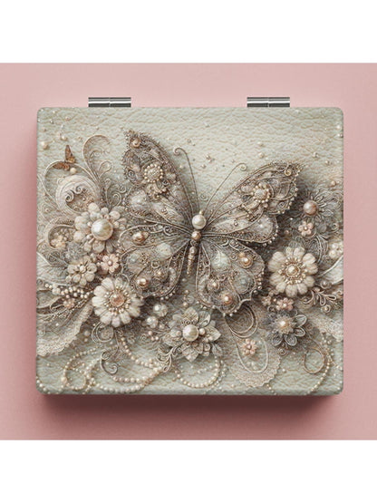Mirroray - Butterfly Print Foldable Compact Mirror