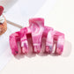 Beau - Geometric Marbled PS Alloy Hair Claw Clip