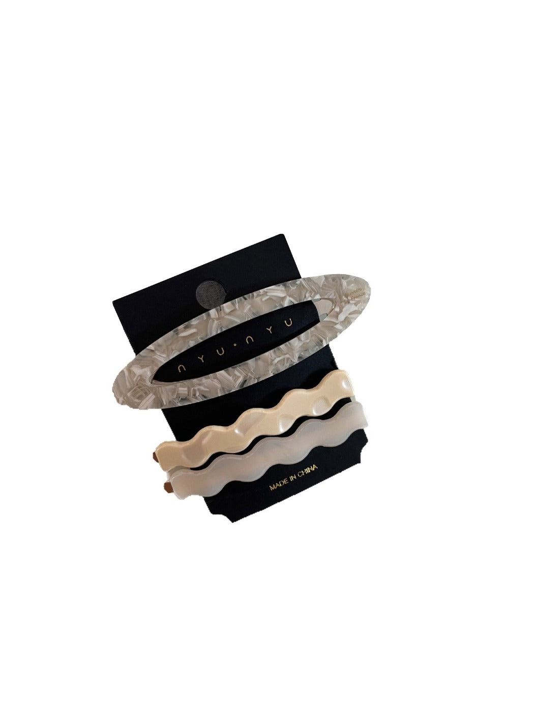 Beau - Cute Oval Wavy Hair Clip