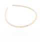 Gifty - Geometric Rhinestone Thin Plastic Headband