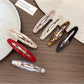 Beau - Elegant Openwork Willow Leaf Shaped Hair Clip