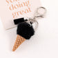 Keypus - Plastic Ice Cream Bag Charm Keychain