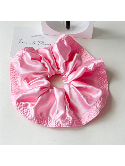 Gifty - Simple Solid Color Satin Style Scrunchie