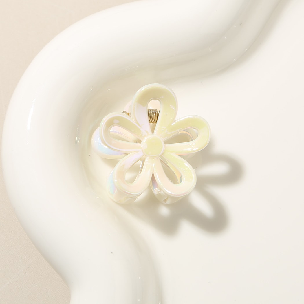 Beau - Pastel Petal Flower Hair Accessory Claw Clip