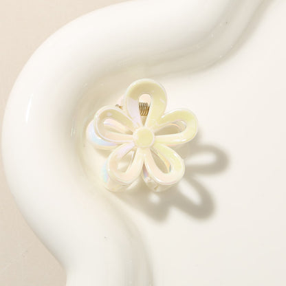 Beau - Pastel Petal Flower Hair Accessory Claw Clip