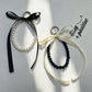 Keypus - Beaded Bow Bag Charm Pendant Keychain