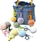 Keypus - Single Pompom Bag Charm Keychain