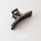 Beau - Leopard Print PC Cross Design Claw Clip