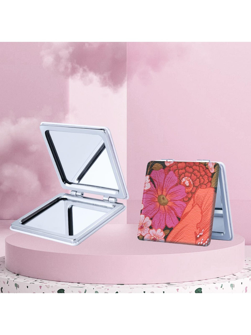 Mirroray - Portable Foldable Compact Makeup Mirror
