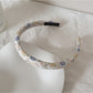 Gifty - Floral Pattern Polyester Wrapped Headband