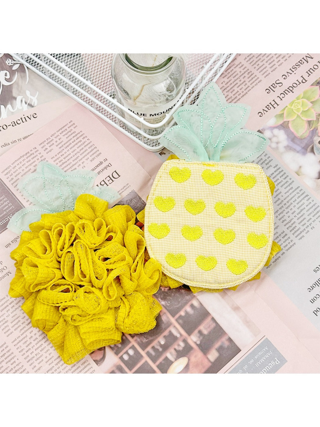 Papo - Multiple Shapes Shower Puff