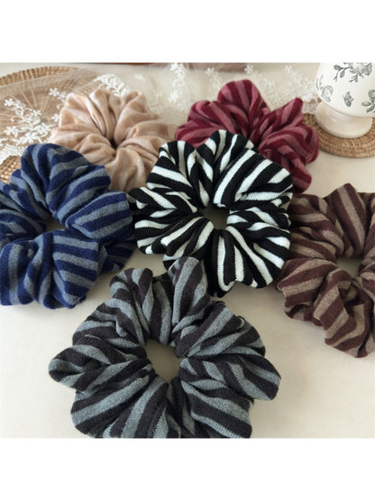 Gifty - Sweet Soft Striped Hair Ties