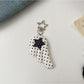Keypus - Polka Dot Wing Fabric Bag Charm Keychain