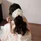 Gifty - Floral Print Polyester High Elastic Scrunchie