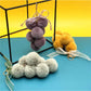 Keypus - Grape Shaped Plush Keychain Bag Charm