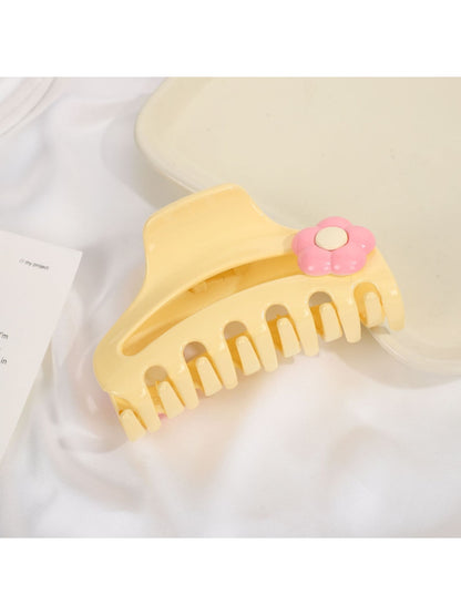 Beau - Sweet Floral Plastic Claw Clip