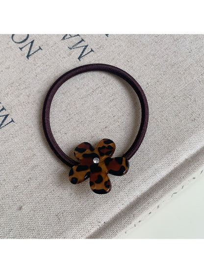 Gifty - Retro Leopard Print Hair Tie